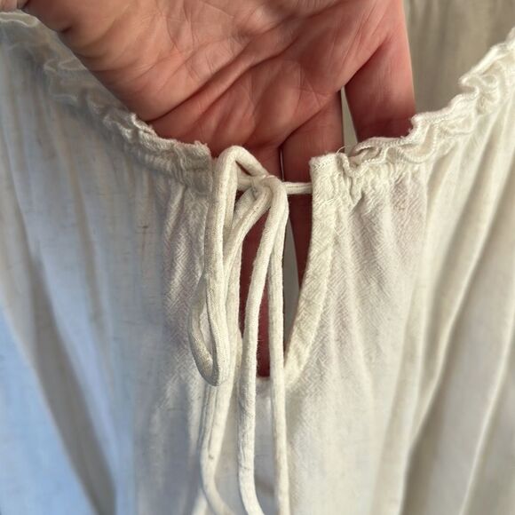 Ivory Peasant Top - Picture 6 of 8